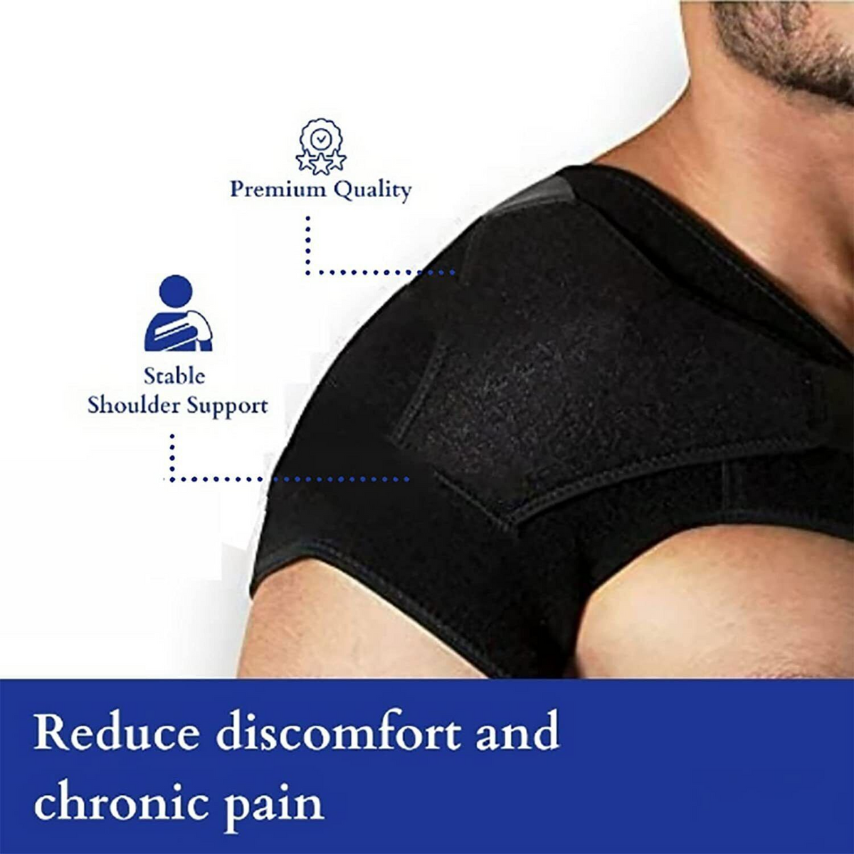 Shoulder Compression Brace - Rotator Cuff & Post-Op Support