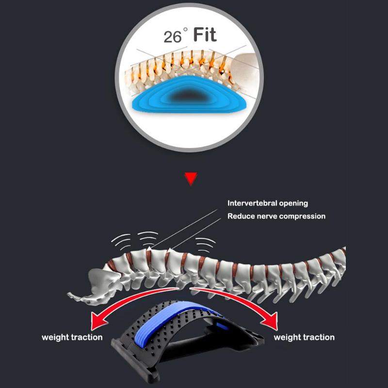 Lumbar Stretch & Back Pain Reliever - additional angle