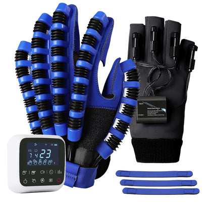 FocuBoody Rehabilitation Robot Gloves - 5 Modes Hand Physical Therapy Rehabilitation Equipment for Finger Rehab Trainer - Stroke Recovery Power Gloves(LEFTM)