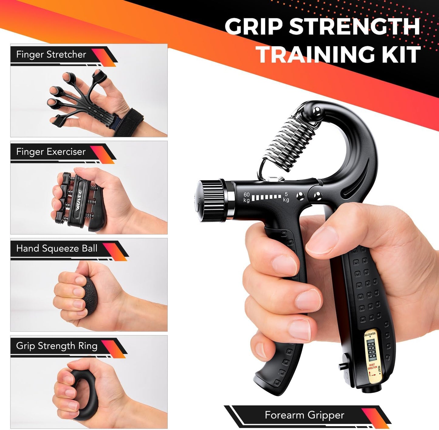 Hand Therapy resistance trainer