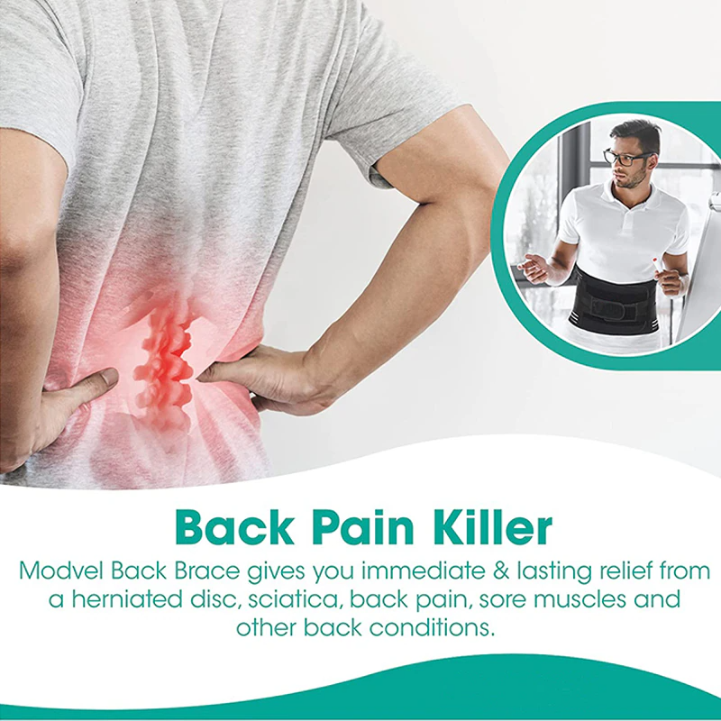 Lumbar Support Back Brace - Post-Op & Everyday Recovery