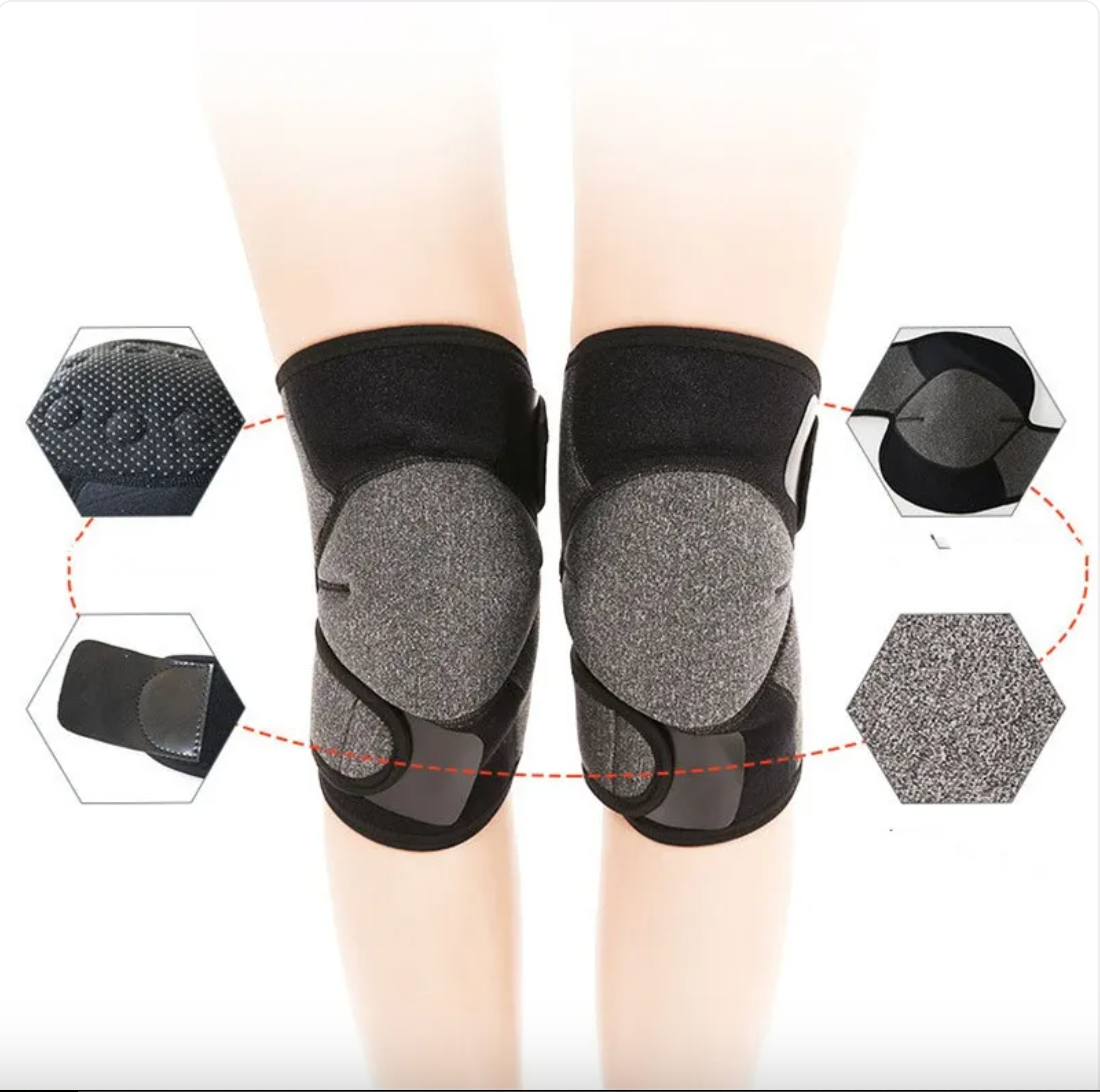 Self-Heating Magnetic Knee Brace