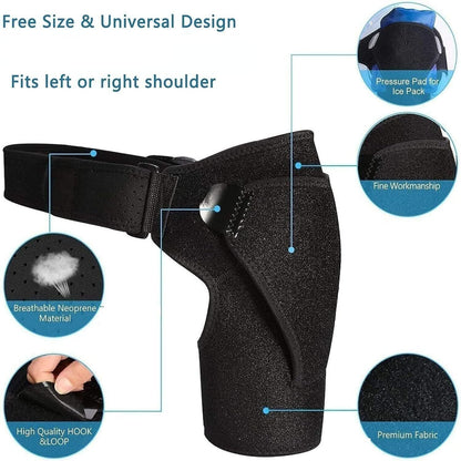 Shoulder Compression Brace - Rotator Cuff & Post-Op Support