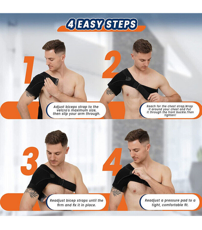 Shoulder Compression Brace - Rotator Cuff & Post-Op Support