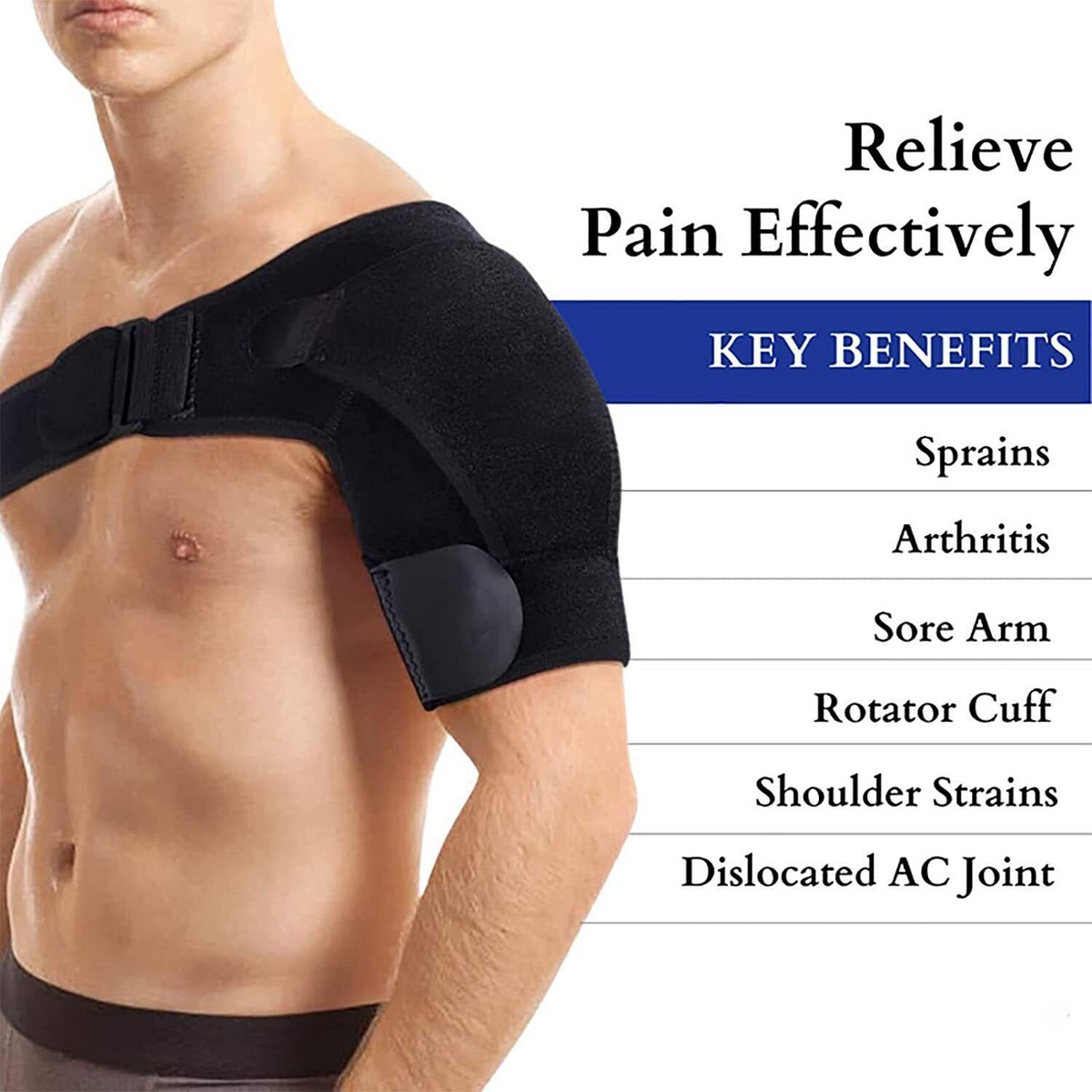 Shoulder Compression Brace - Rotator Cuff & Post-Op Support