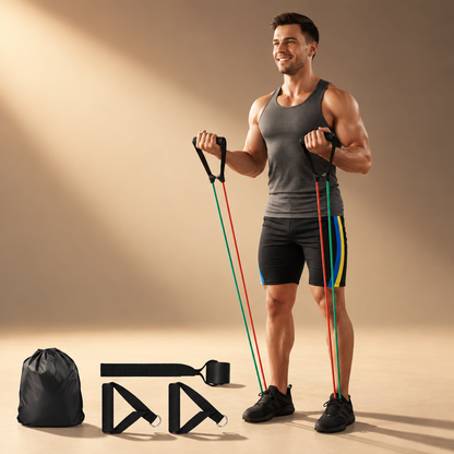 5-Level Rehab Resistance Band Set included in the Recovery Starter Kit
